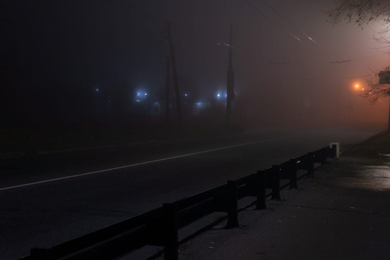 dark road