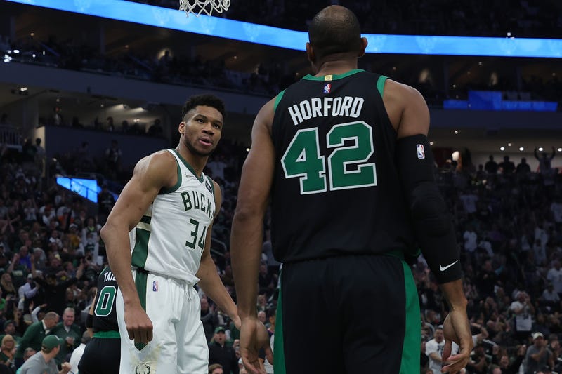 Giannis Antetokounmpo and Al Horford