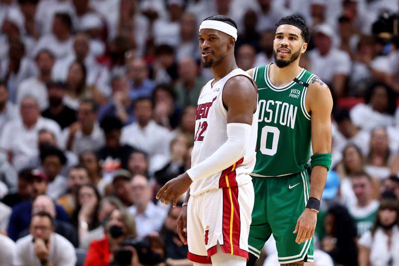 Jimmy Butler and Jayson Tatum
