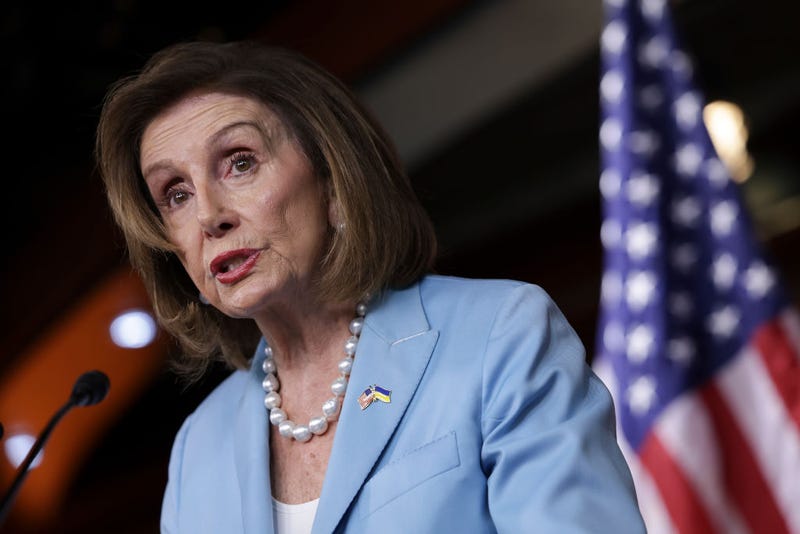 U.S. Speaker of the House Nancy Pelosi (D-CA) holds her weekly press conference at the U.S. Capitol on May 19, 2022 in Washington, DC.