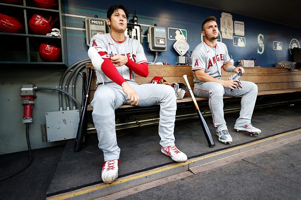 Shohei Ohtani, Mike Trout