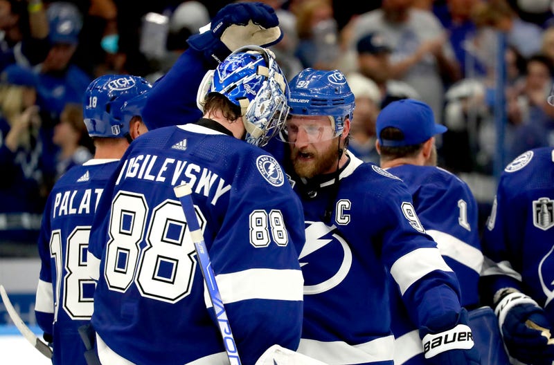 Andrei Vasilevskiy and Steven Stamkos