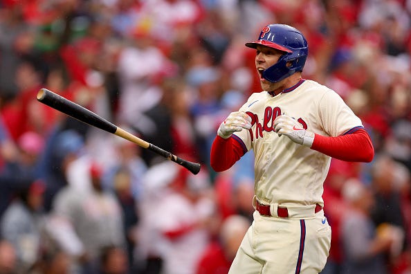 Rhys Hoskins is a trade candidate.