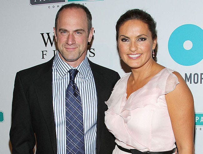 Christopher Meloni and Mariska Hargitay