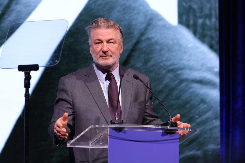 Alec Baldwin speaks onstage at the 2022 Robert F. Kennedy Human Rights Ripple of Hope Gala at New York Hilton on December 06, 2022 in New York City. (Photo by Mike Coppola/Getty Images for 2022 Robert F. Kennedy Human Rights Ripple of Hope Gala)