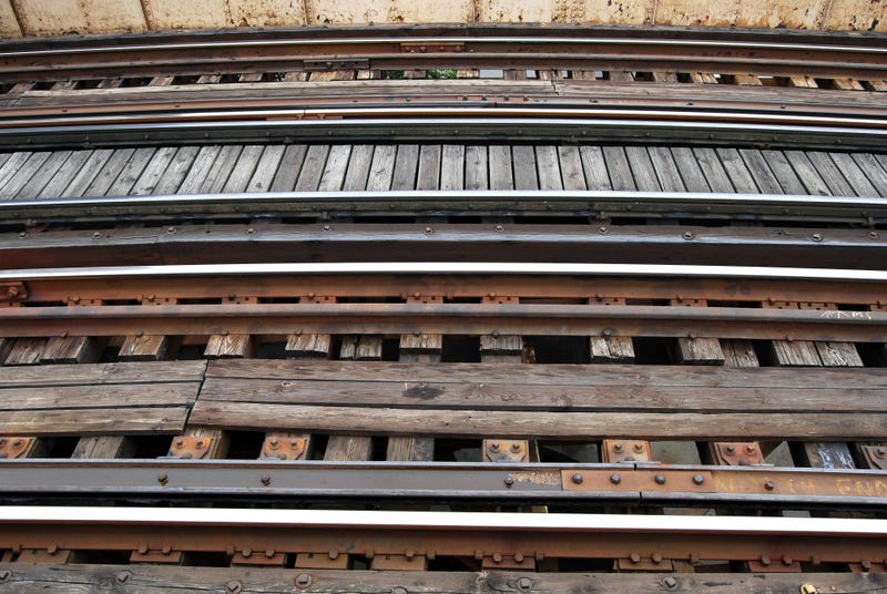 CTA train tracks