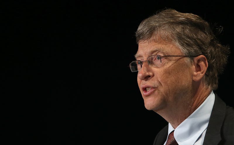 bill gates looks serious