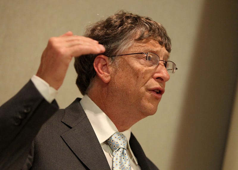 bill gates imparting lessons