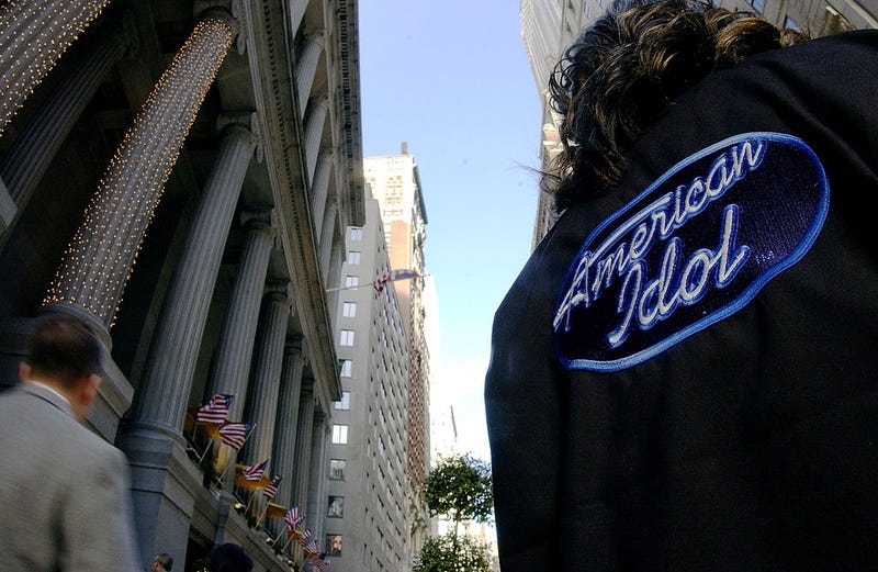 Woman Wearing An 'American Idol' Jacket