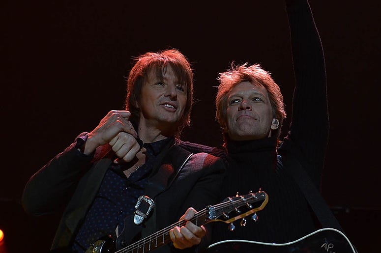 Richie Sambora and Jon Bon Jovi
