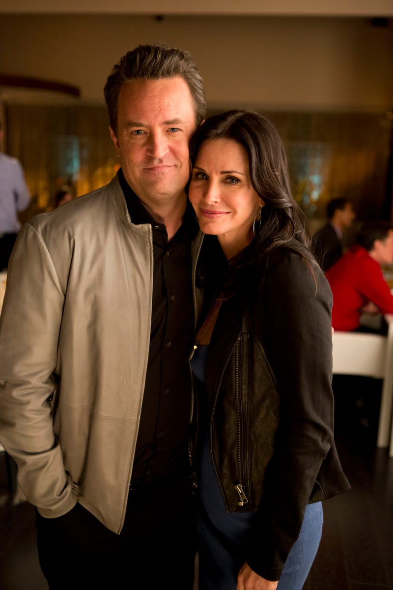 matthew perry and courteney cox on go on 2013