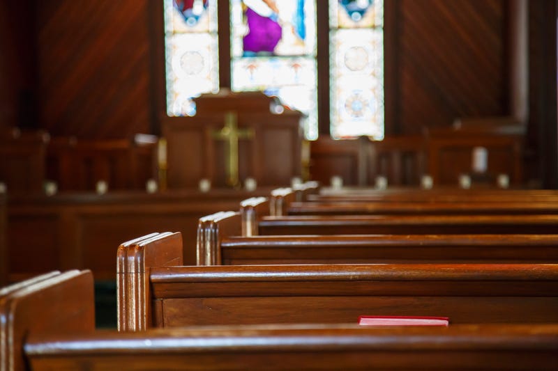 An alleged thief made off with dozens of items from St. Hyacinth Roman Catholic Church in Detroit ahead of a fundraiser, churchgoers say.
