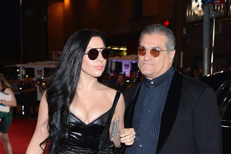 Lady Gaga and Joe Germanotta