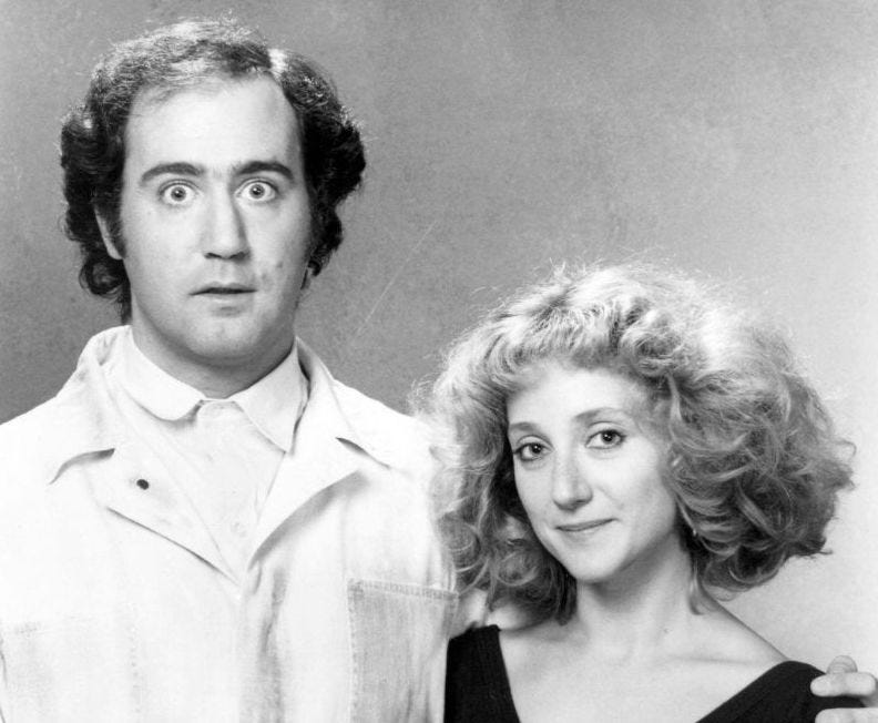 Andy Kaufman and Carol Kane played the characters Latka Gravas and Simka