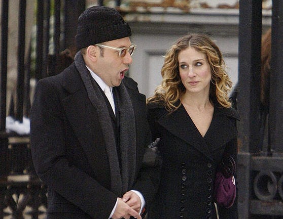 Willie Garson and Sarah Jessica Parker