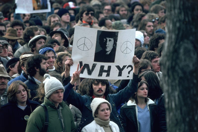 John Lennon vigil