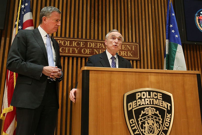 Bill Bratton, Bill de Blasio