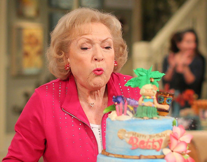 Betty White reacts to the Hallmark Gospel Choir