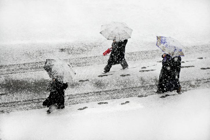Heavy snow