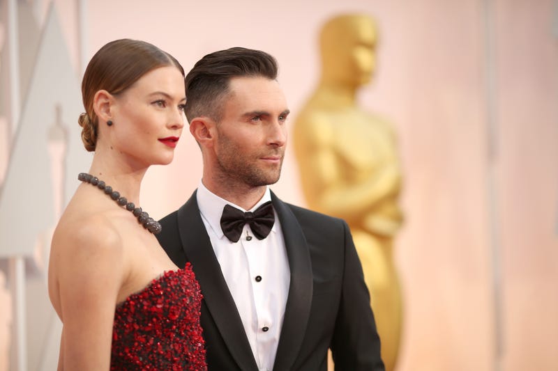 Adam Levine and Behati Prinsloo