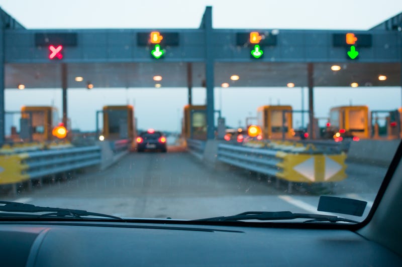 Toll booths