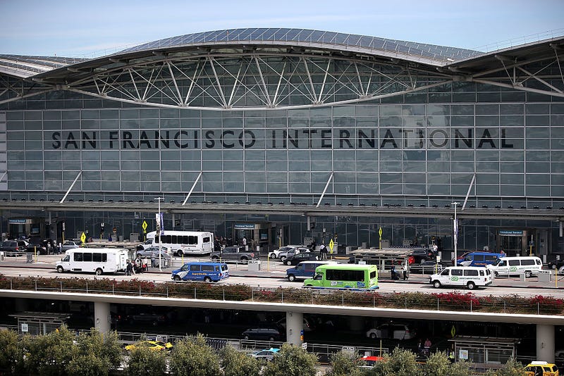 A view of the international terminal at San Francisco International Airport on March 13, 2015 in San Francisco, California.