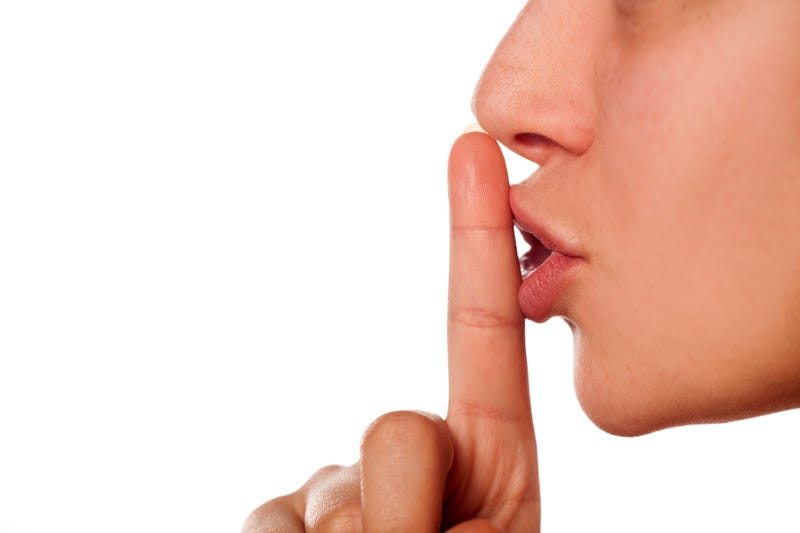 Finger On Lips