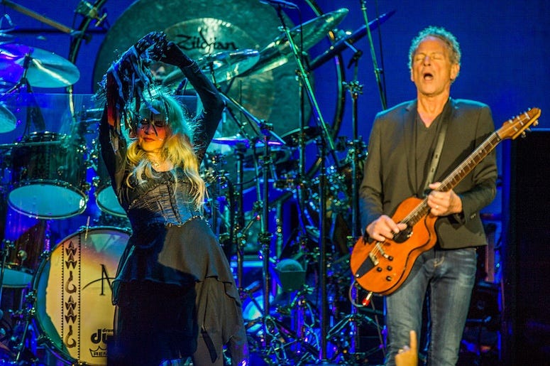 Stevie Nicks and Lindsey Buckingham