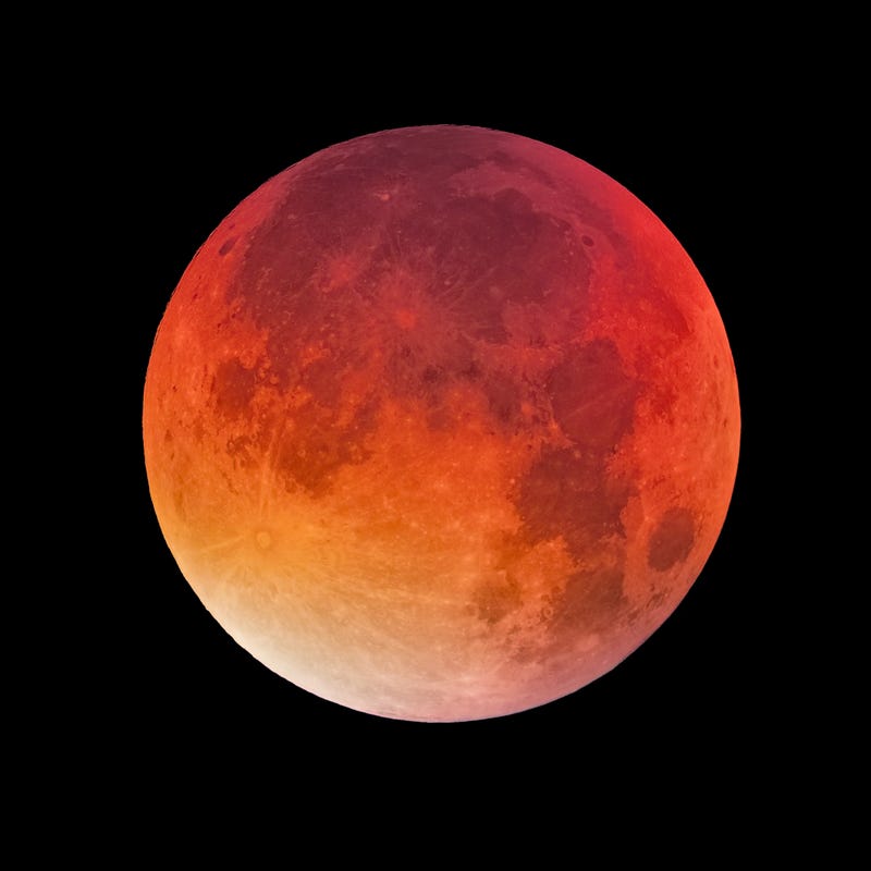 orange full moon