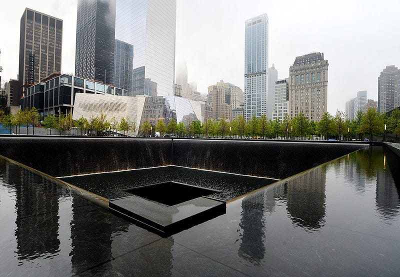 Piscina reflectance del World Trade Center Memorial en la ciudad de Nuava york