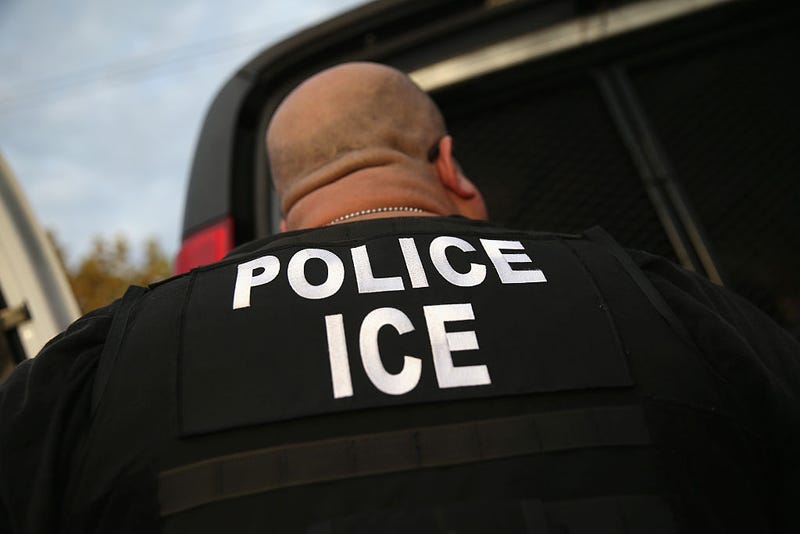 U.S. Immigration and Customs Enforcement (ICE) agent