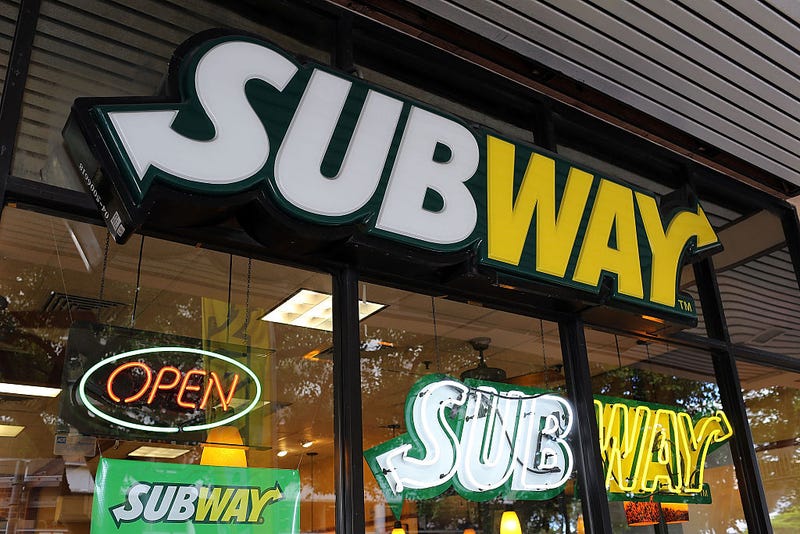 Subway restaurant