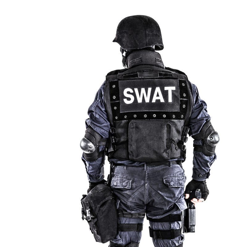 Police stand-off