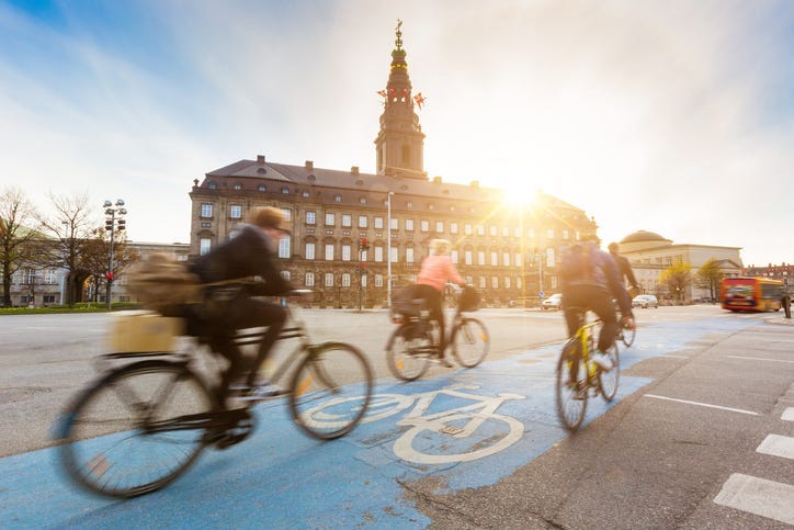 commuting to work