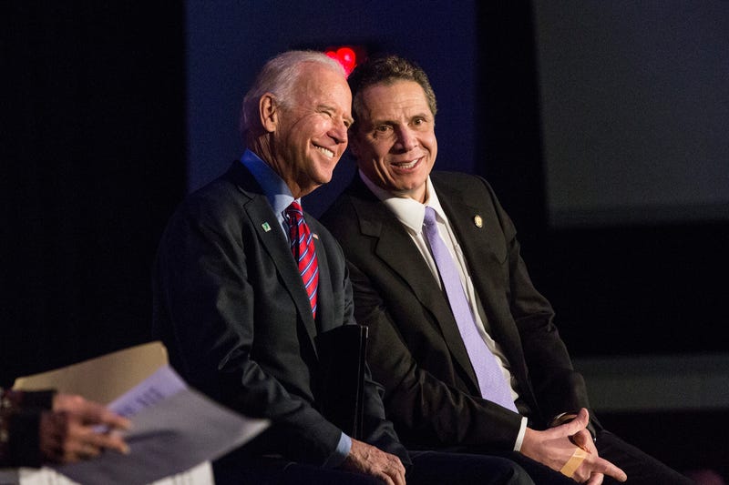 Joe Biden and Andrew Cuomo