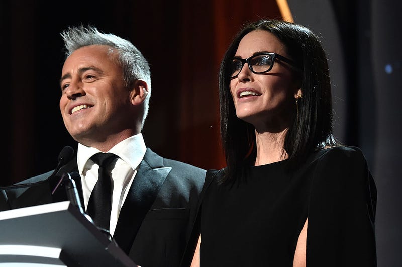 matt leblanc and courteney cox in 2016