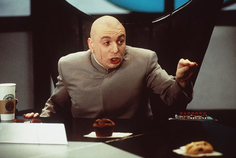 Mike Meyers Stars As Dr Evil In 'Austin Powers: The Spy Who Shagged Me'