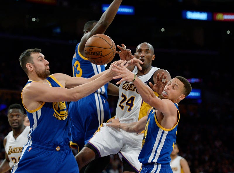 Kobe Bryant against the Golden State Warriors