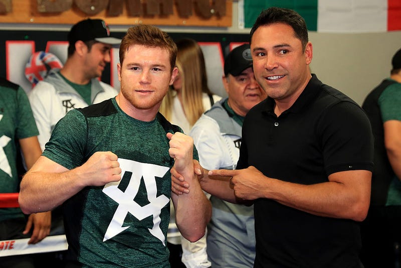 Canelo Alvarez Oscar De La Hoya