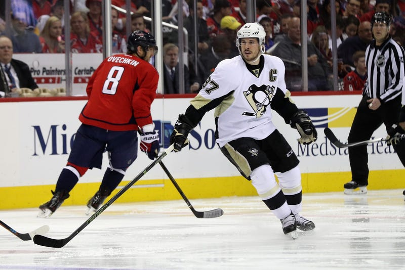 Alexander Ovechkin and Sidney Crosby