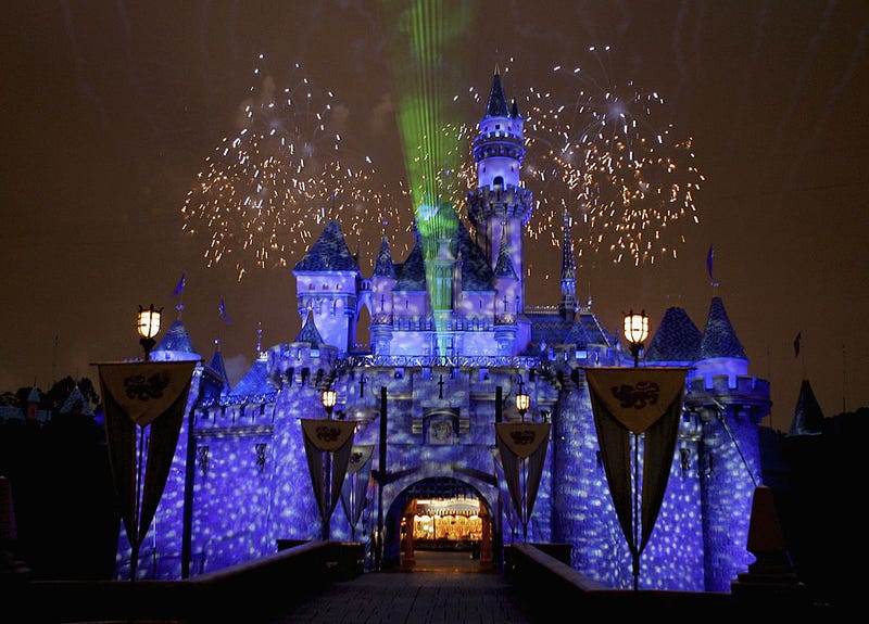 Disney fireworks