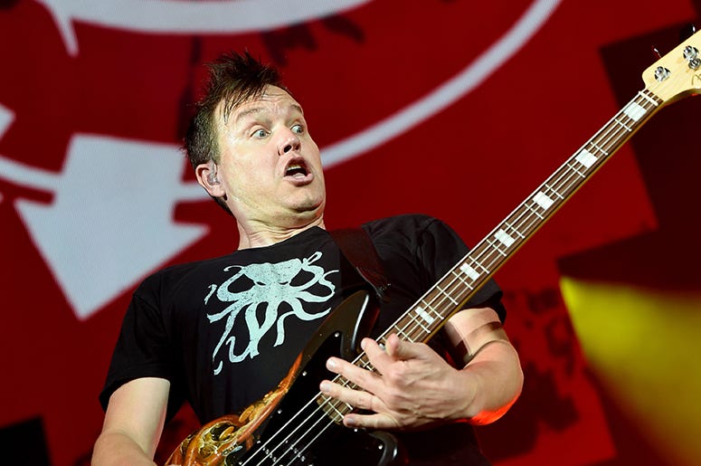 Mark Hoppus of blink-182
