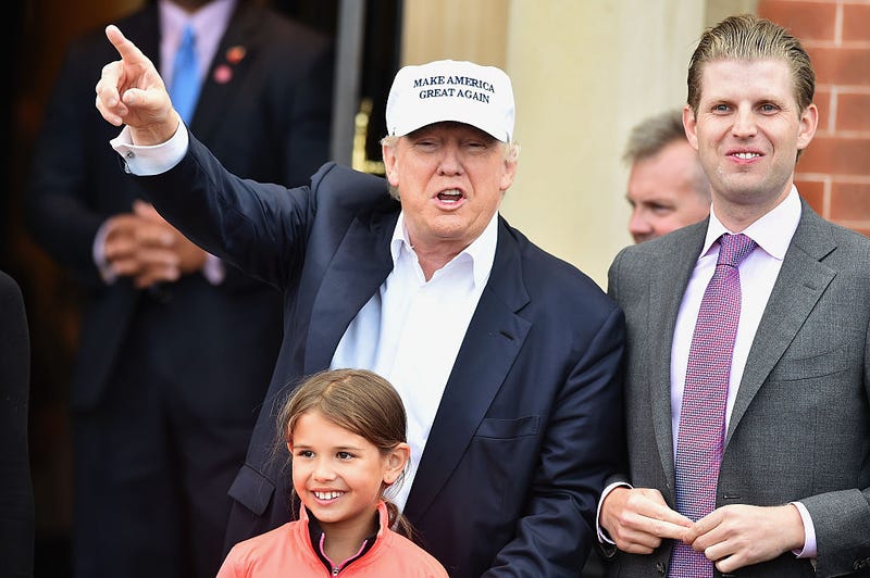 Donald and Eric Trump