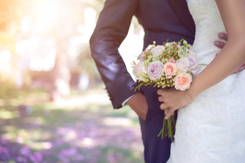 bride and bouquet