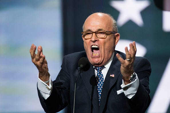Rudy Giuliana shushed his own witness in a wild Michigan hearing