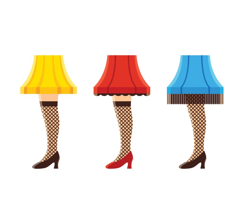 Female Leg Lamps