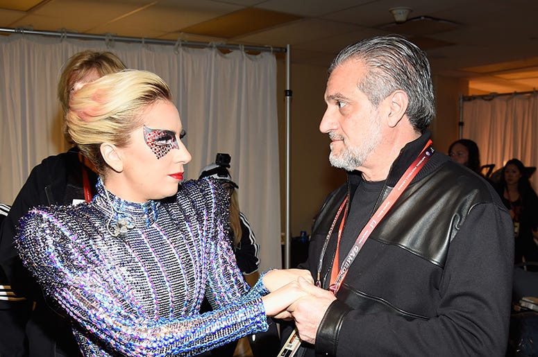 Lady Gaga and Joe Germanotta