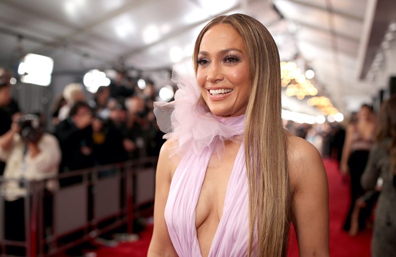 Actress/Singer Jennifer Lopez attends The 59th GRAMMY Awards
