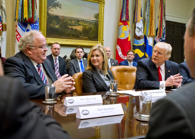 Billy Long with Donald Trump