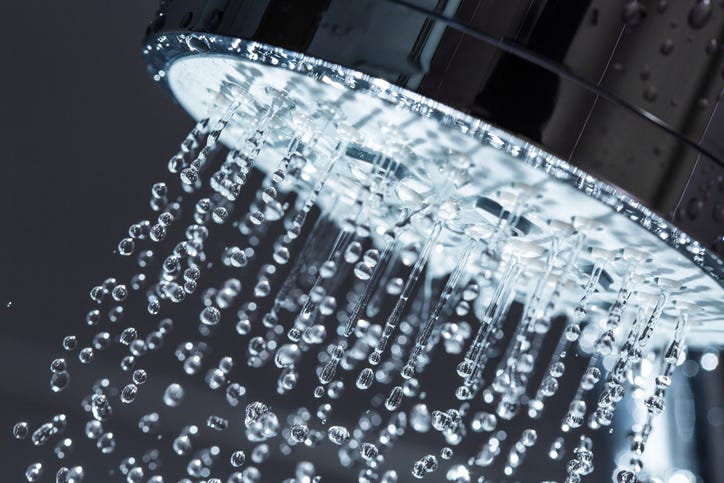 low flow showerhead